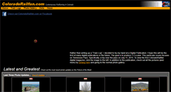 Desktop Screenshot of coloradorailfan.com